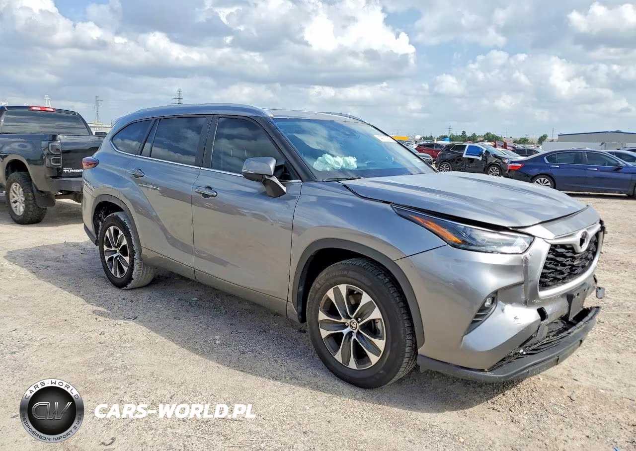 2025 Toyota Highlander Xle VIN:5TDKDRAH6SS551202 - 4