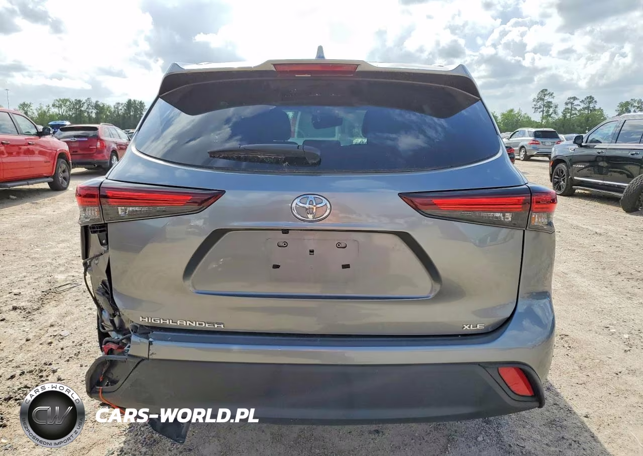 2025 Toyota Highlander Xle VIN:5TDKDRAH6SS551202 - 6