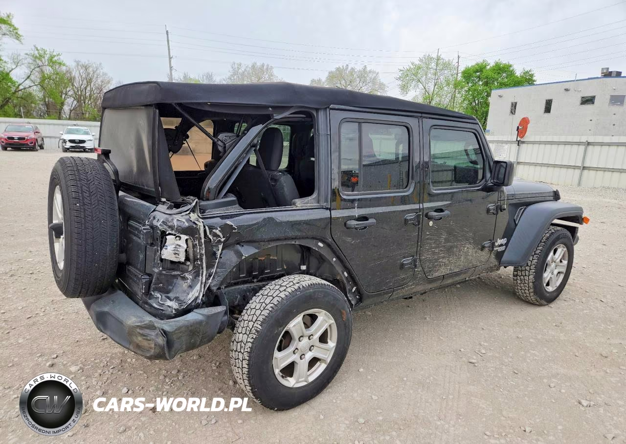 2019 Jeep Wrangler Unlimited Sport VIN:1C4HJXDGXKW522148 - 3