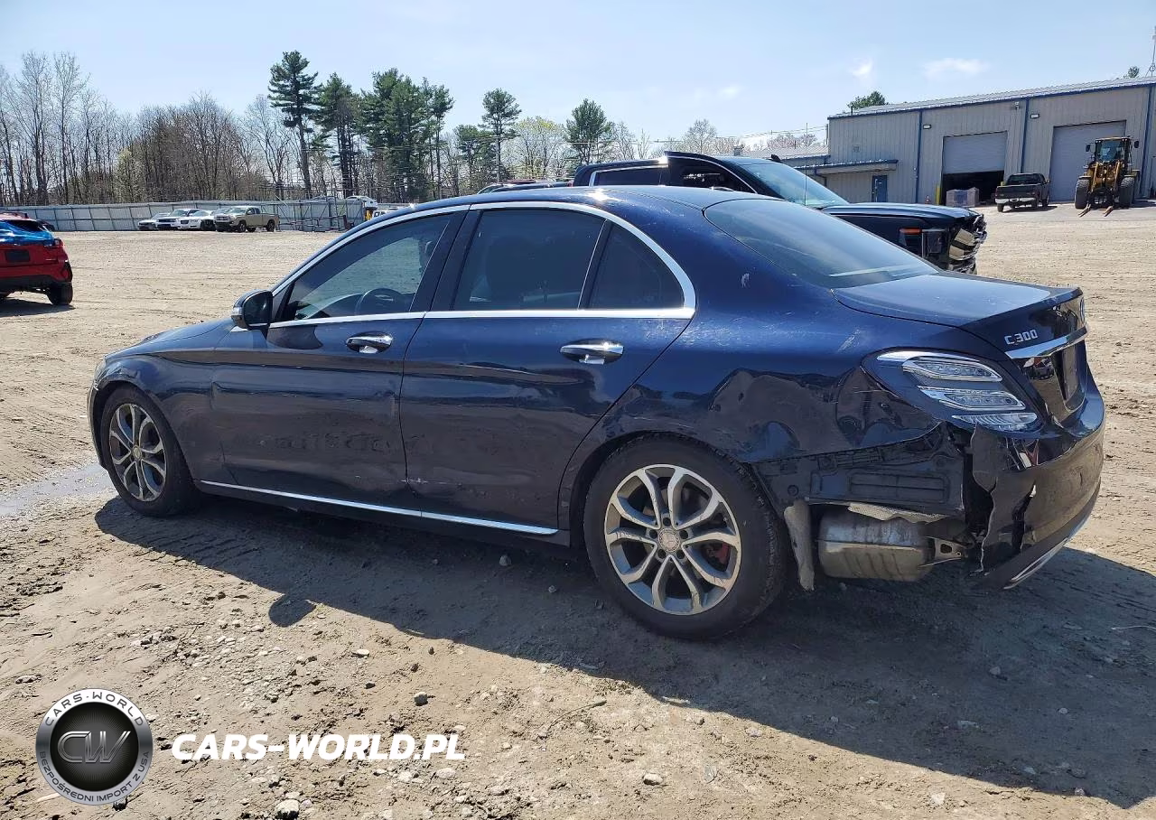 2015 Mercedes Benz C 300 4Matic VIN:55SWF4KB0FU009563 - 2