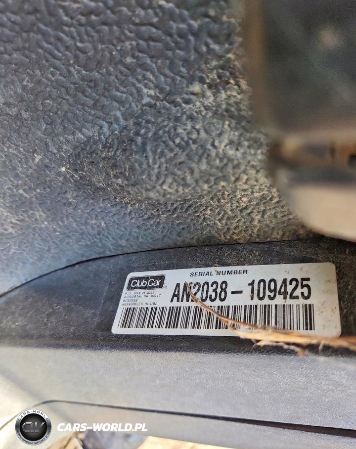 2020 Club Car Tempo Lithium VIN:AN2038109425 - 10