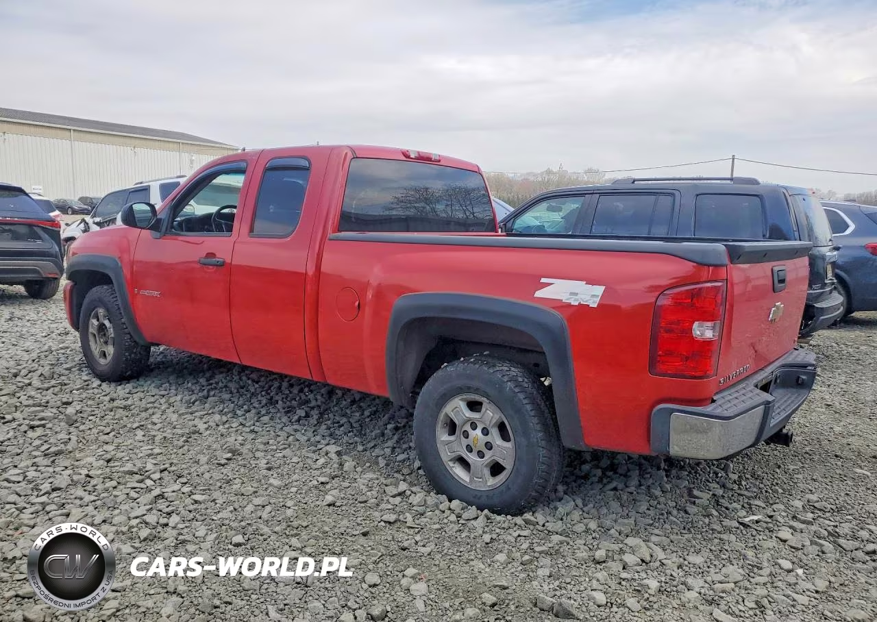2008 Chevrolet Silverado K1500 VIN:2GCEK19YX81192879 - 2