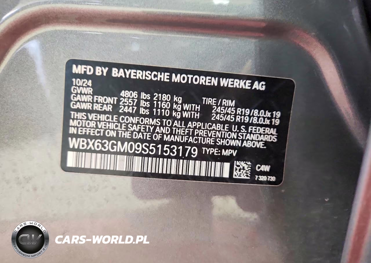 2025 BMW X2 xDrive28I VIN:WBX63GM09S5153179 - 14