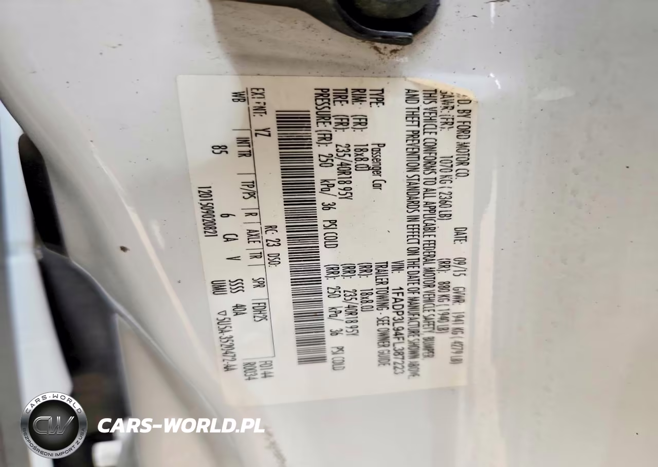 2015 Ford Focus St VIN:1FADP3L94FL387223 - 13