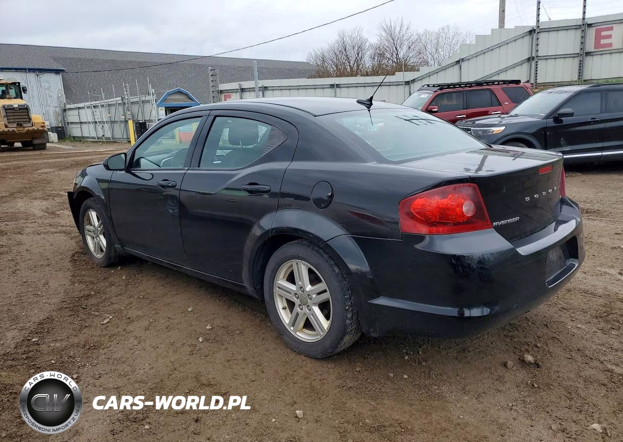 2012 Dodge Avenger Sxt VIN:1C3CDZCB4CN207148 - 2