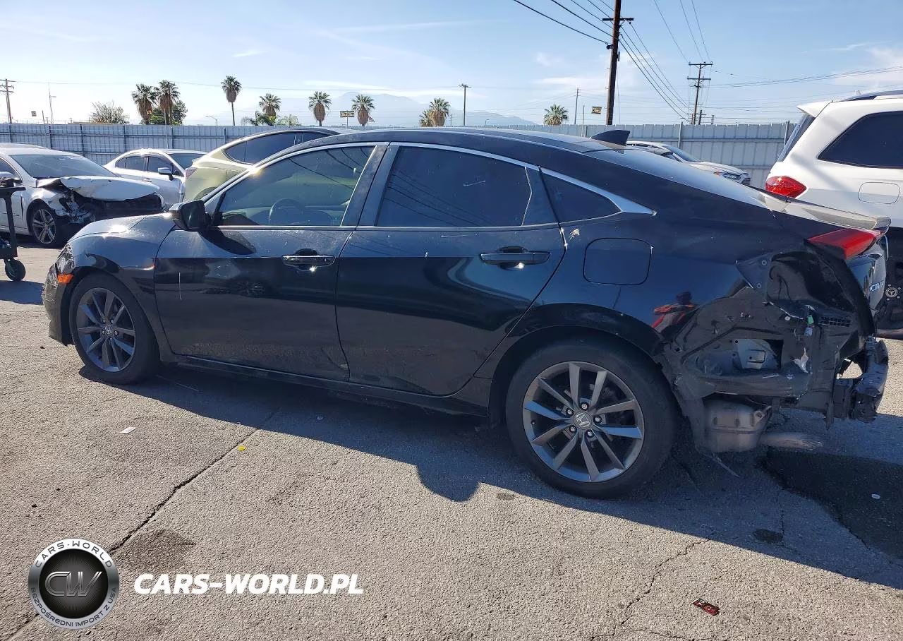 2019 Honda Civic Ex VIN:JHMFC1F39KX002542 - 2