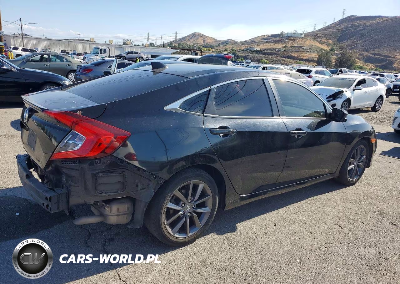 2019 Honda Civic Ex VIN:JHMFC1F39KX002542 - 3