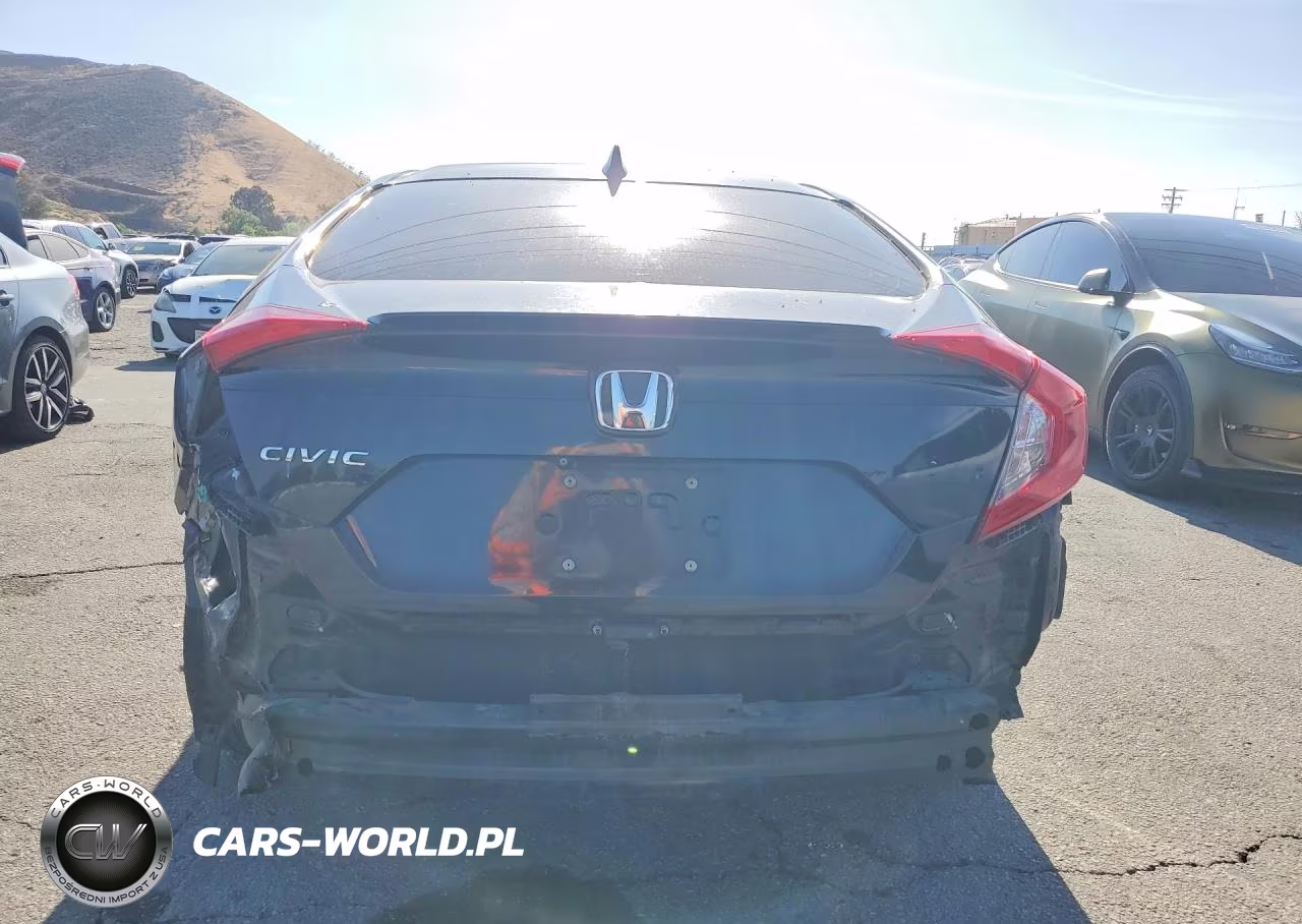 2019 Honda Civic Ex VIN:JHMFC1F39KX002542 - 6