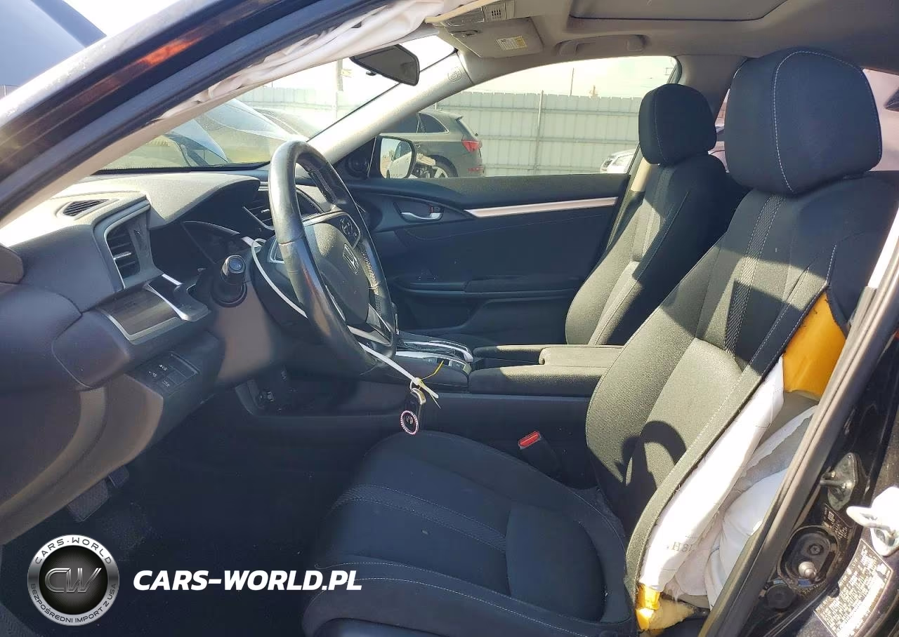 2019 Honda Civic Ex VIN:JHMFC1F39KX002542 - 7