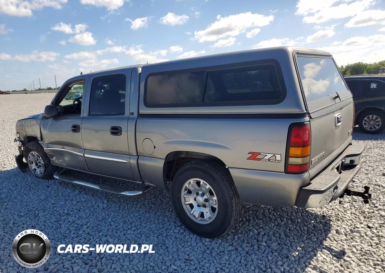 2006 GMC New Sierra K1500 VIN:2GTEK13T061235250 - 2