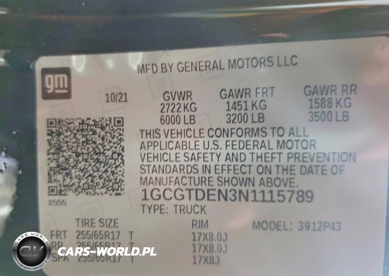 2022 Chevrolet Colorado Z71 VIN:1GCGTDEN3N1115789 - 12