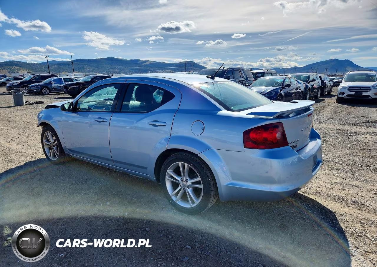 2013 Dodge Avenger Se VIN:1C3CDZAGXDN604413 - 2