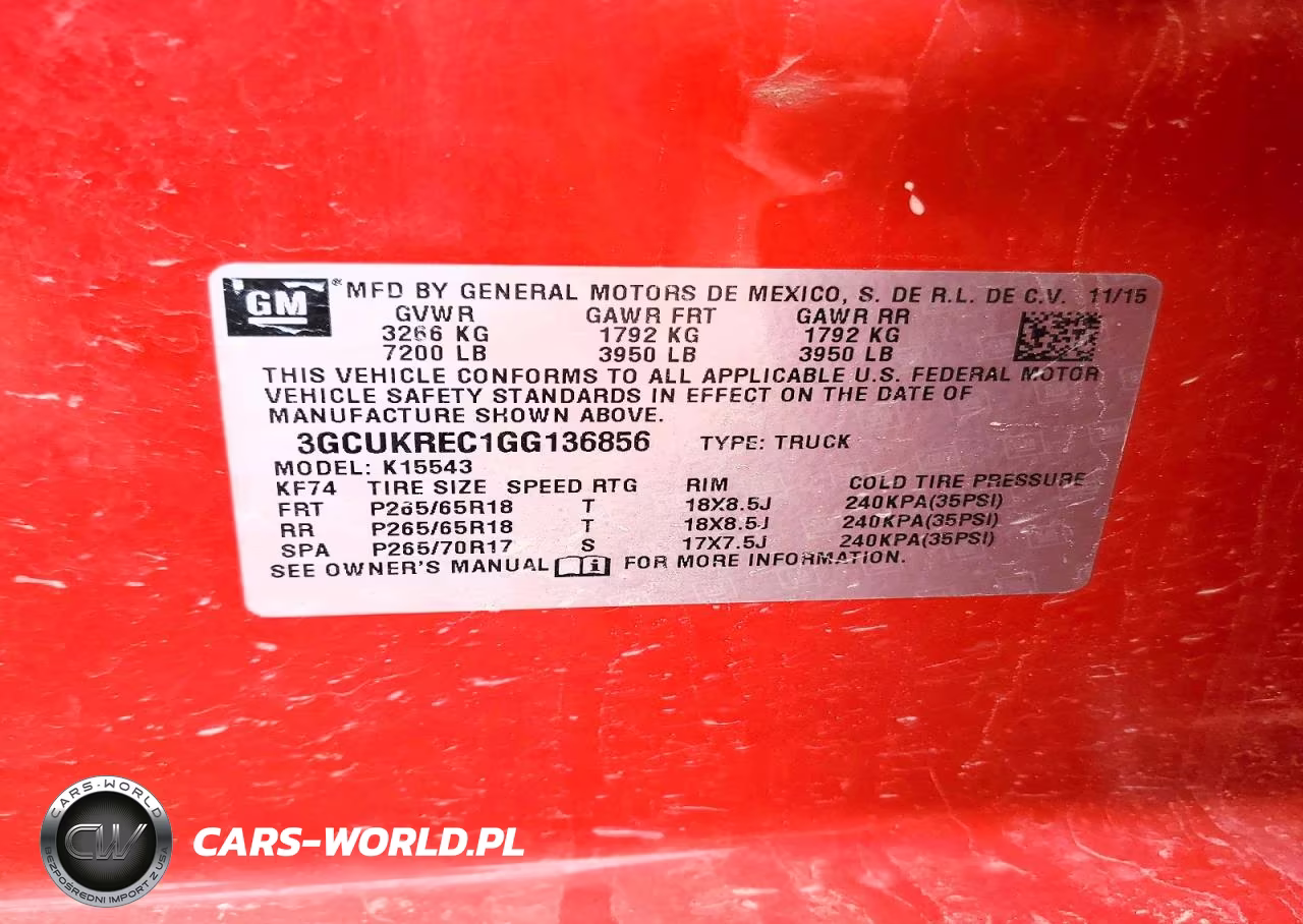 2016 Chevrolet Silverado K1500 Lt VIN:3GCUKREC1GG136856 - 12