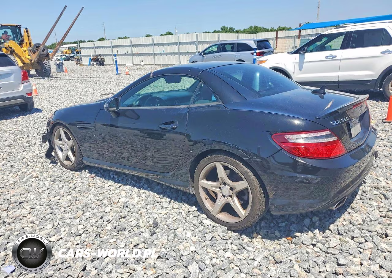 2012 Mercedes-Benz Slk 350 VIN:WDDPK5HA1CF038332 - 2