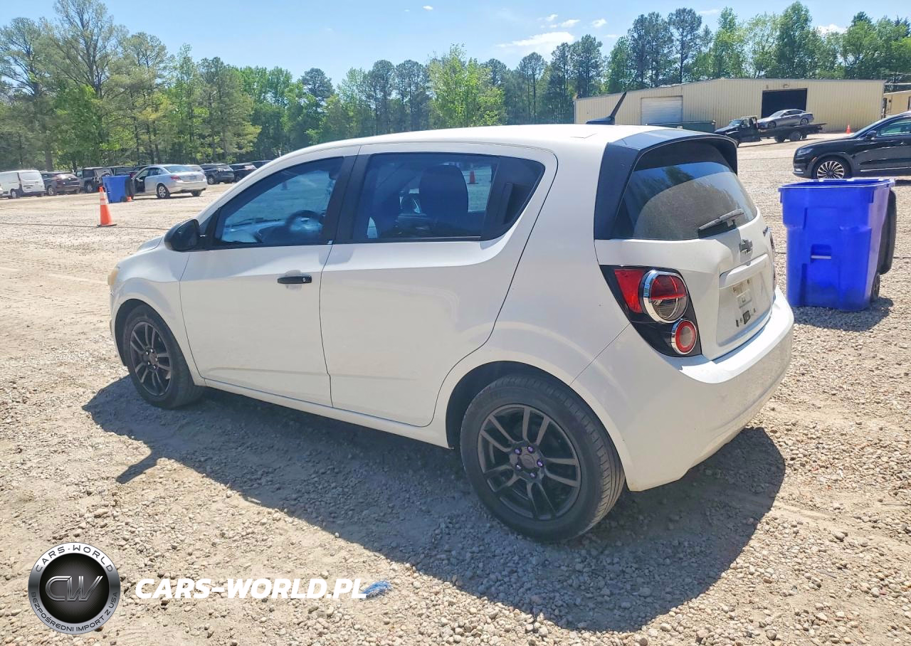 2012 Chevrolet Sonic Lt VIN:1G1JC6SH2C4226287 - 2