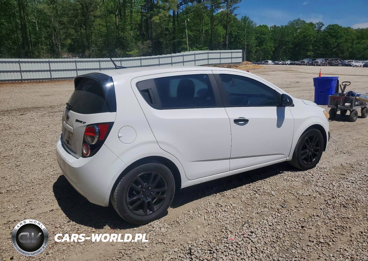 2012 Chevrolet Sonic Lt VIN:1G1JC6SH2C4226287 - 3