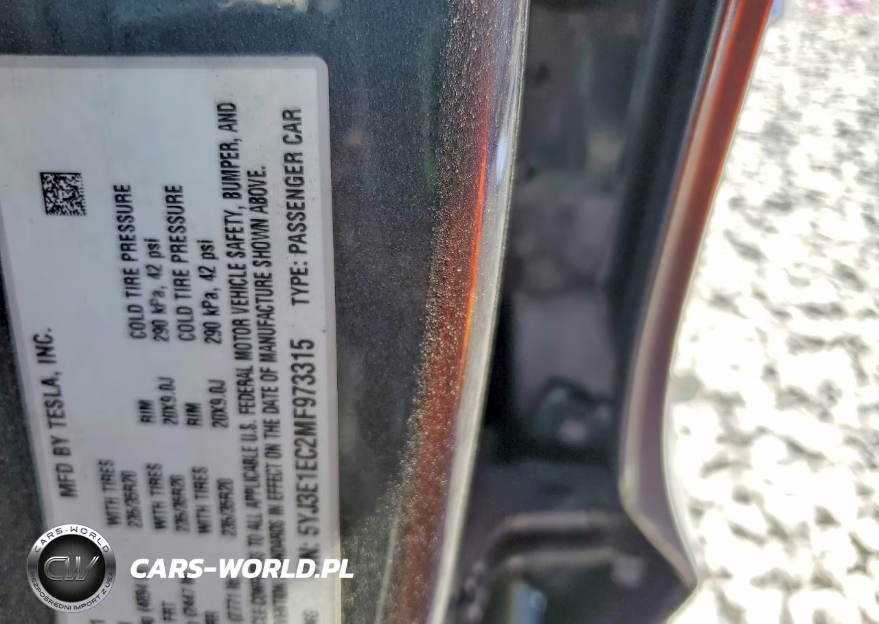 2021 Tesla Model 3 VIN:5YJ3E1EC2MF973315 - 12