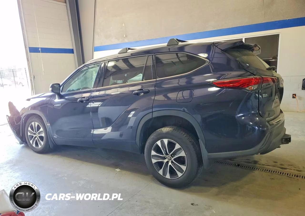 2021 Toyota Highlander Hybrid Xle VIN:5TDHBRCH4MS533622 - 2