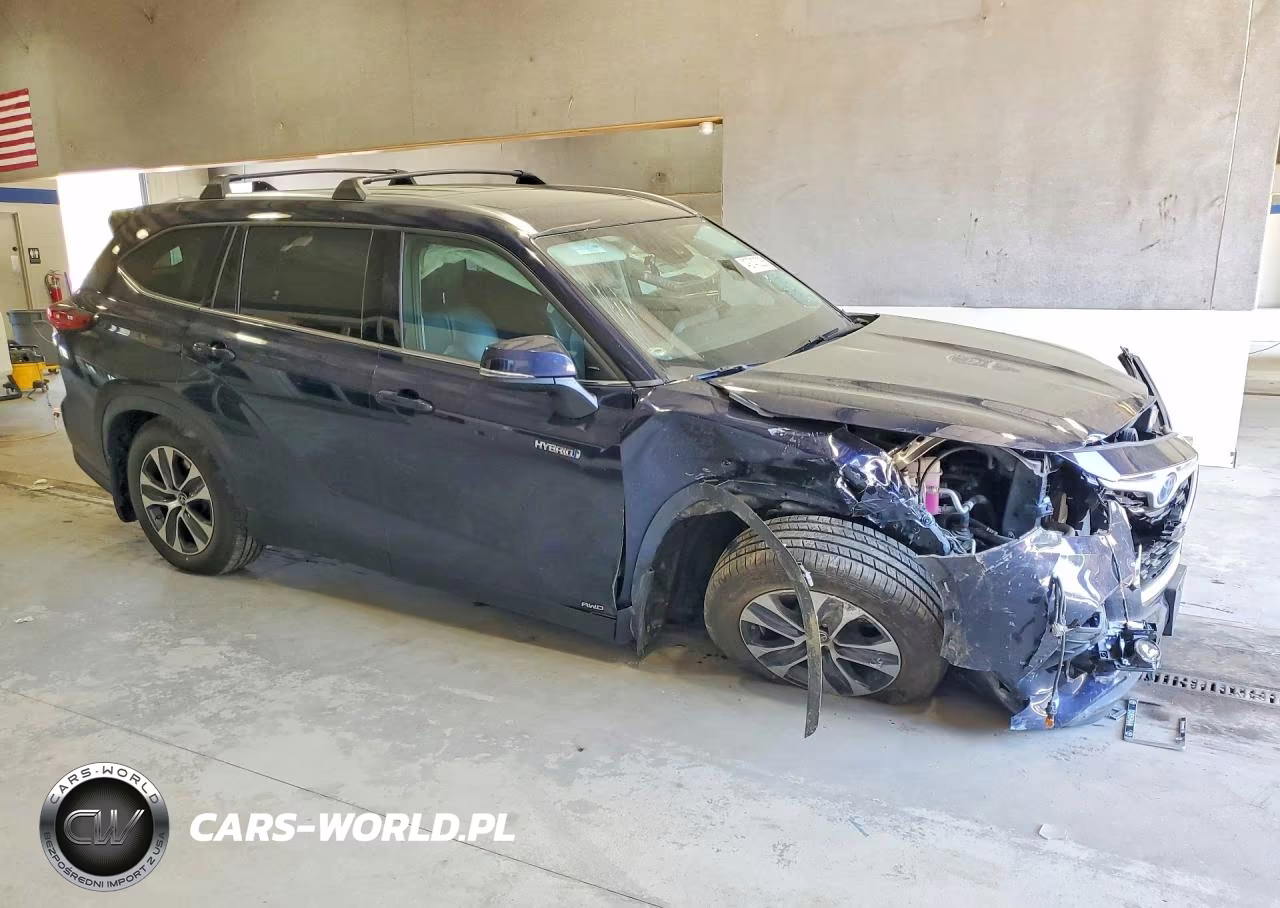 2021 Toyota Highlander Hybrid Xle VIN:5TDHBRCH4MS533622 - 4