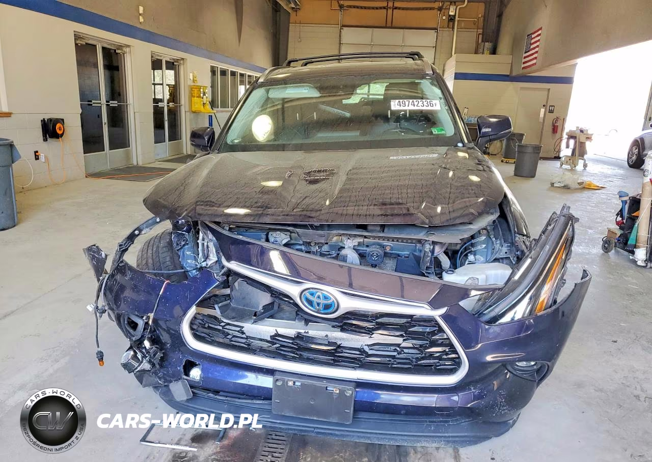 2021 Toyota Highlander Hybrid Xle VIN:5TDHBRCH4MS533622 - 5