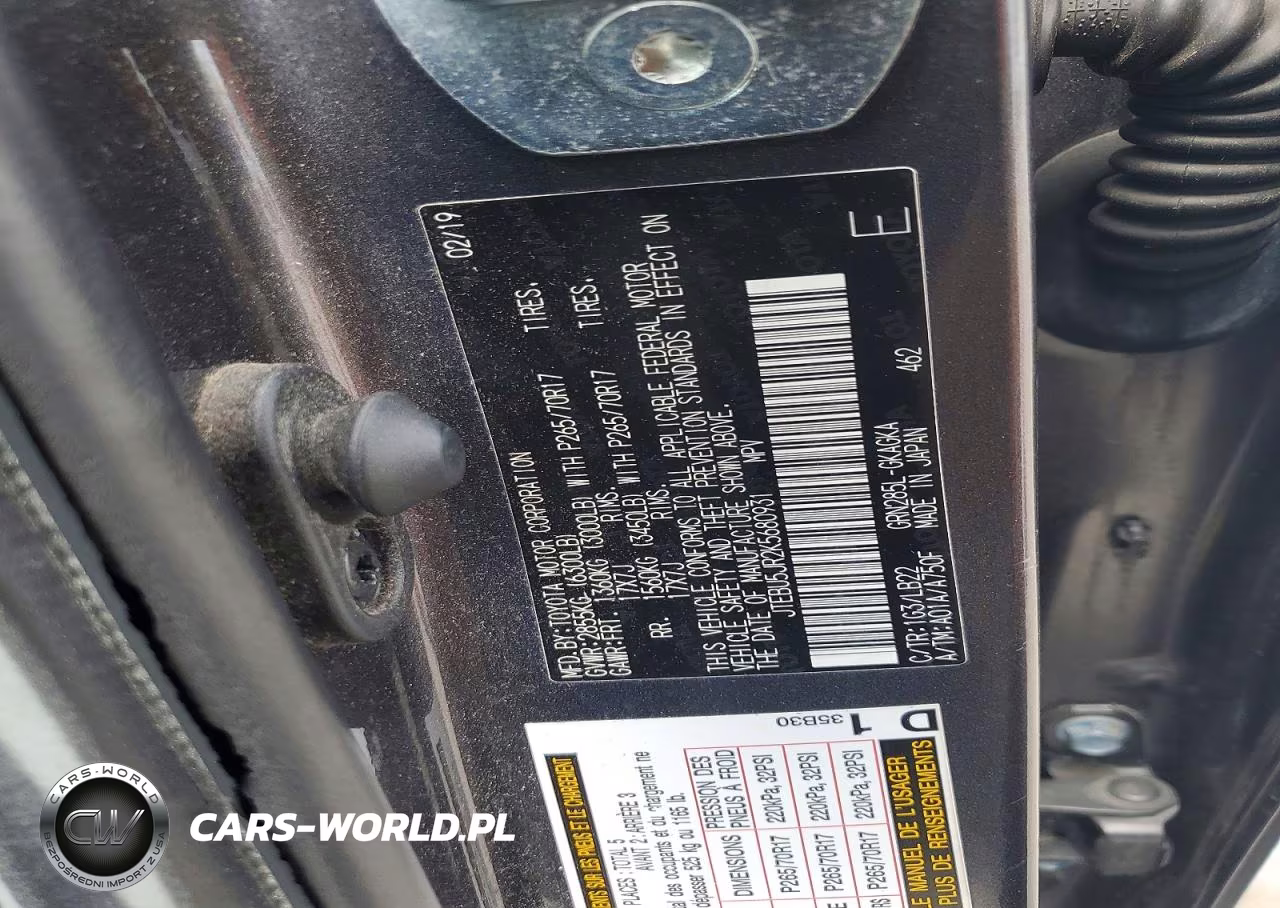 2019 Toyota 4Runner Sr5 Premium VIN:JTEBU5JR2K5680931 - 13