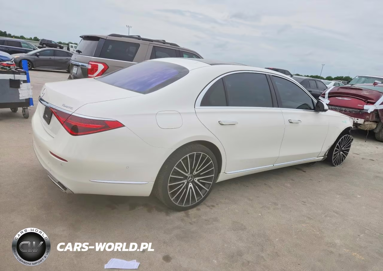 2022 Mercedes-Benz S 580 4Matic VIN:W1K6G7GB9NA127245 - 3