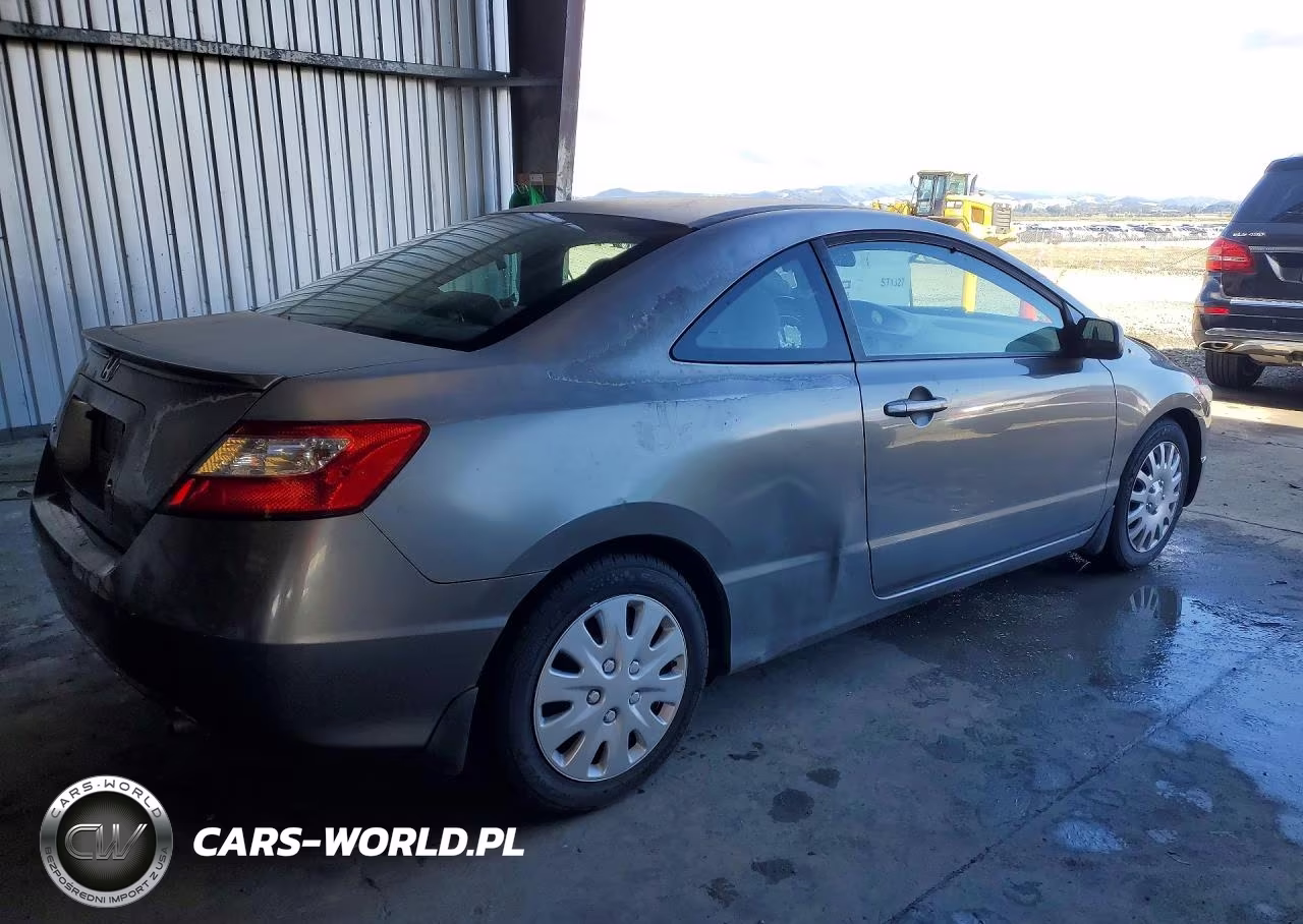 2007 Honda Civic Lx VIN:2HGFG12627H573485 - 3