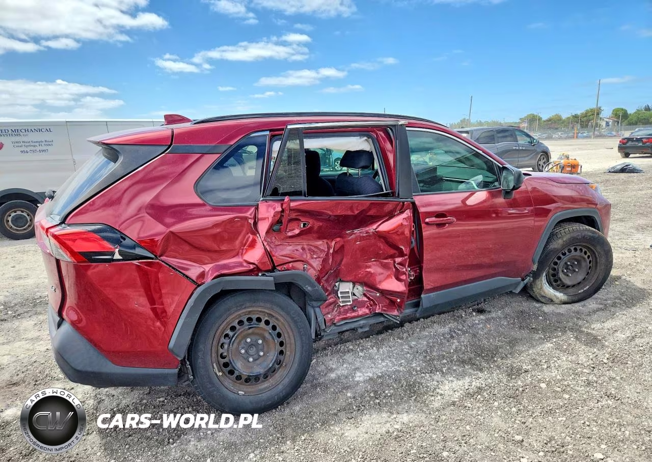 2019 Toyota Rav4 Le VIN:2T3H1RFV3KW046508 - 3