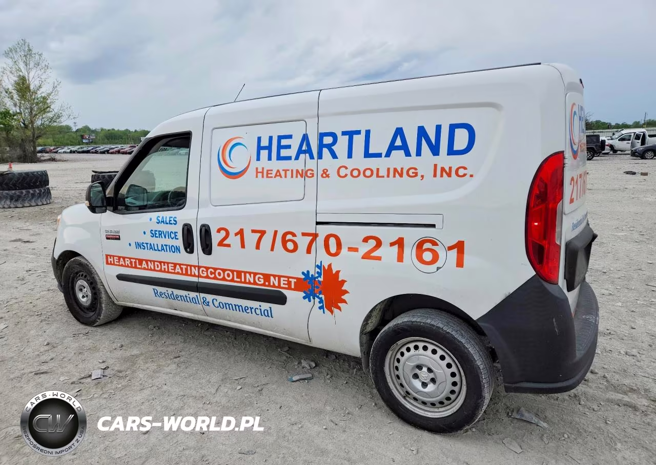 2017 Ram Promaster City Delivery Van VIN:ZFBERFAB0H6H22159 - 2