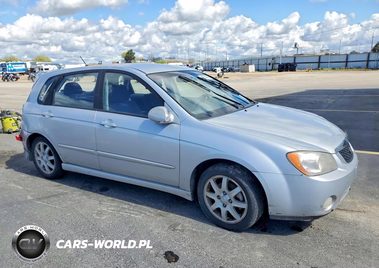2006 Kia Spectra Spectra5 VIN:KNAFE161665342255 - 4
