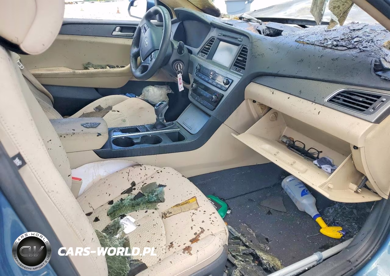 2017 Hyundai Sonata Se VIN:5NPE24AF1HH498590 - 8