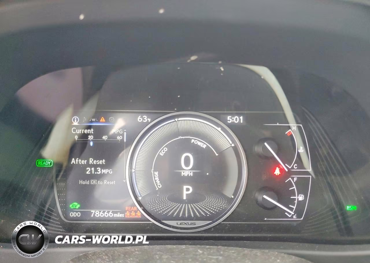 2020 Lexus Ux 250H VIN:JTHX9JBH2L2033375 - 9