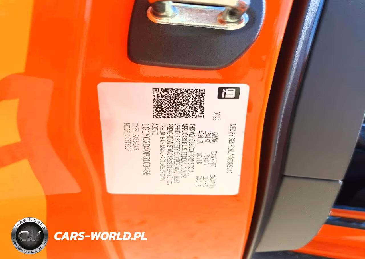 2023 Chevrolet Corvette Stingray 3Lt VIN:1G1YC2D40P5103458 - 12