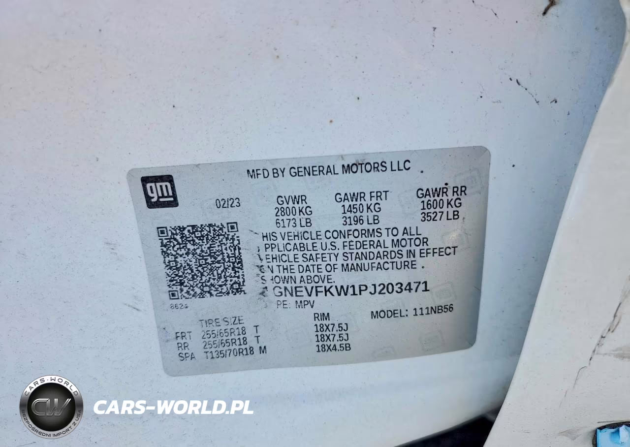 2023 Chevrolet Traverse Ls VIN:1GNEVFKW1PJ203471 - 13