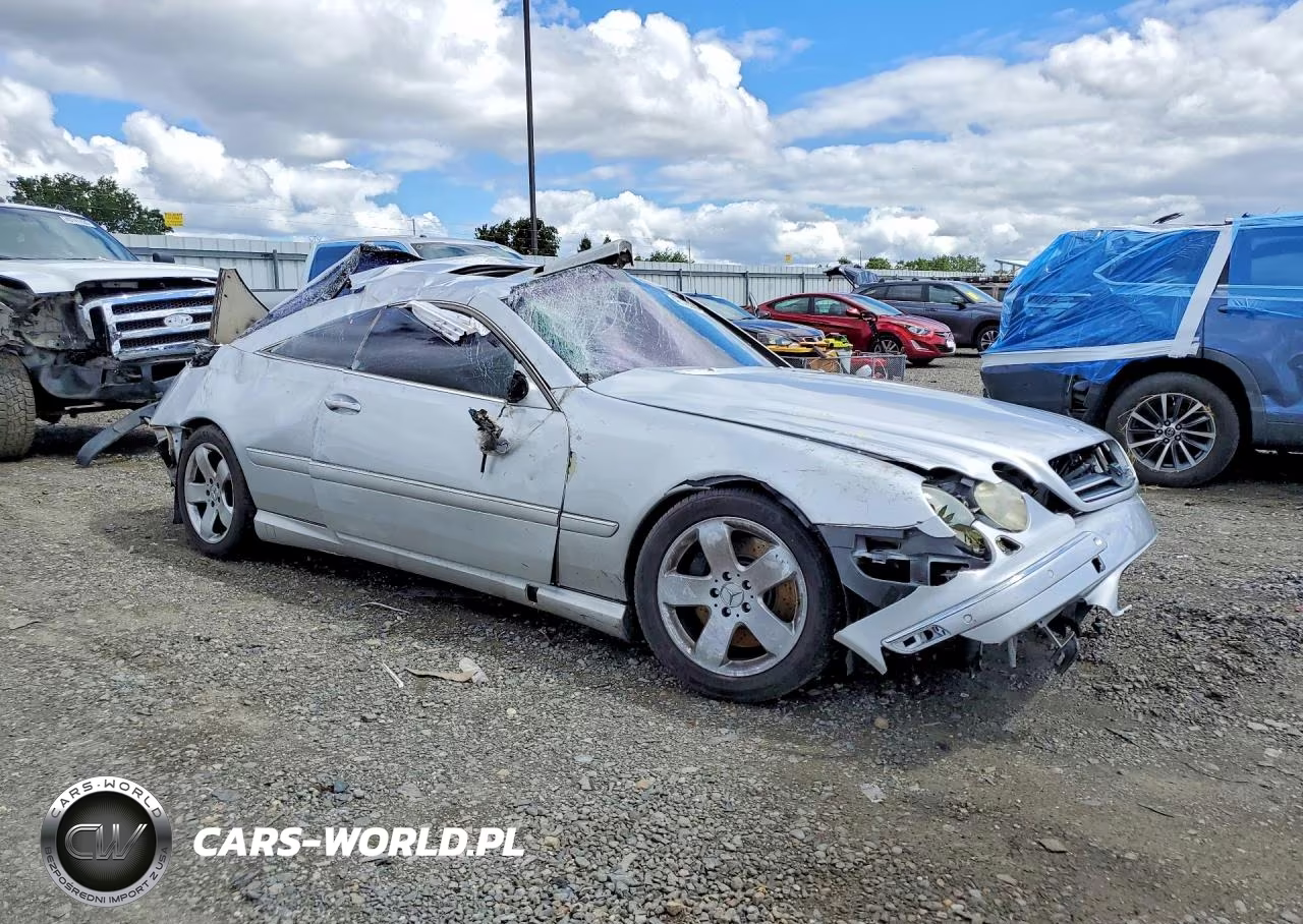 2002 Mercedes-Benz Cl 55 Amg VIN:WDBPJ73J42A025181 - 4