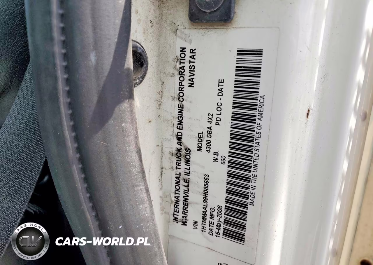 2009 International 4300 Box Truck VIN:1HTMMAAL99H085653 - 10