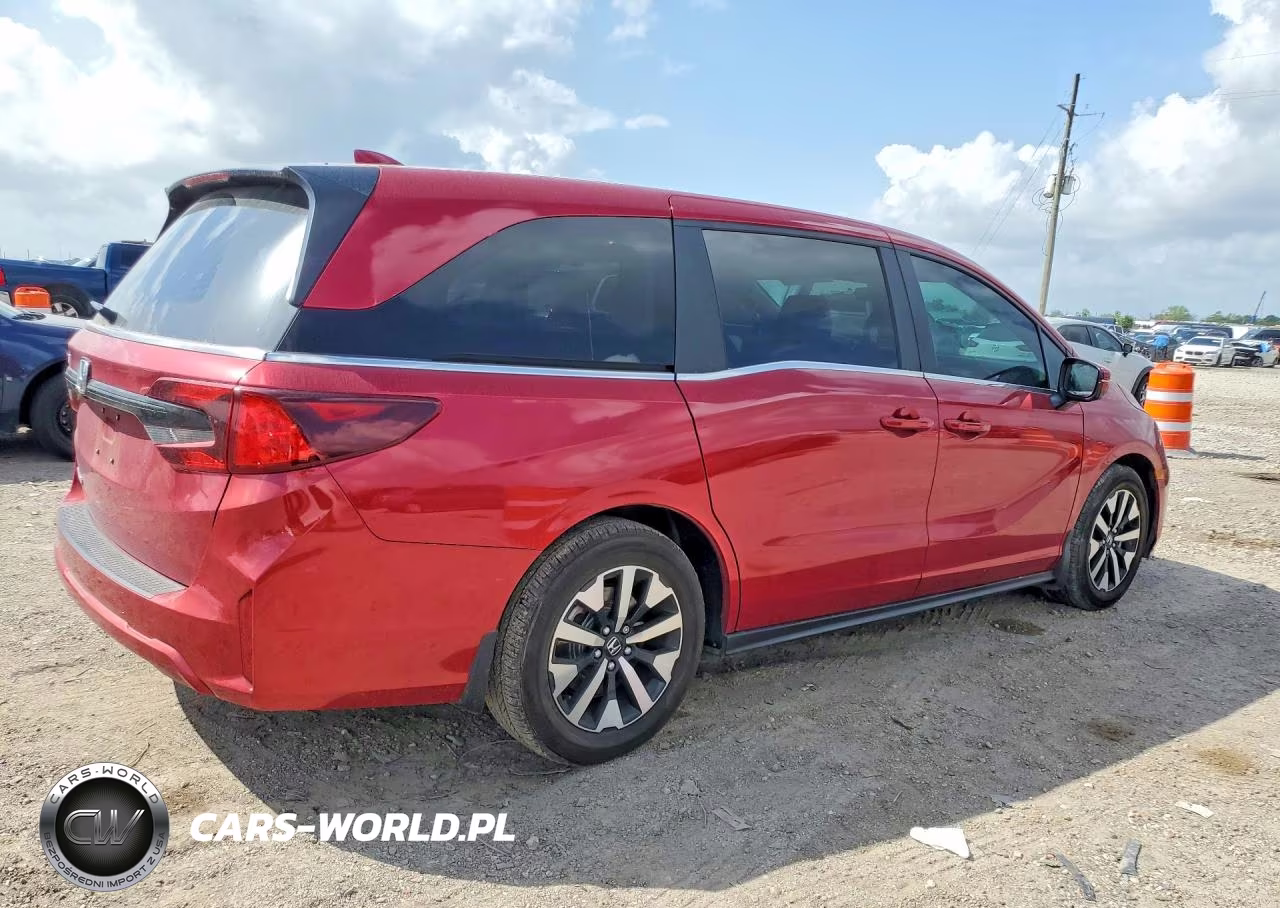 2025 Honda Odyssey Exl VIN:5FNRL6H68SB007972 - 3