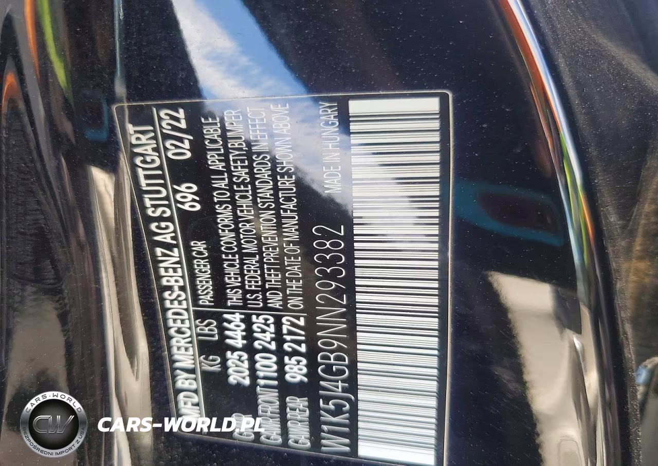 2022 Mercedes-Benz Cla 250 VIN:W1K5J4GB9NN293382 - 13