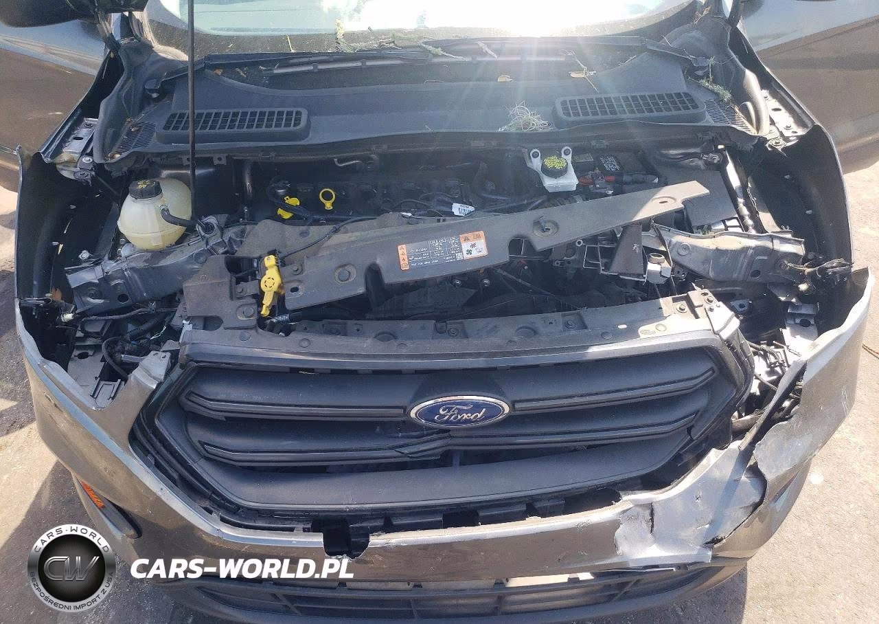 2017 Ford Escape S VIN:1FMCU0F70HUD35409 - 12