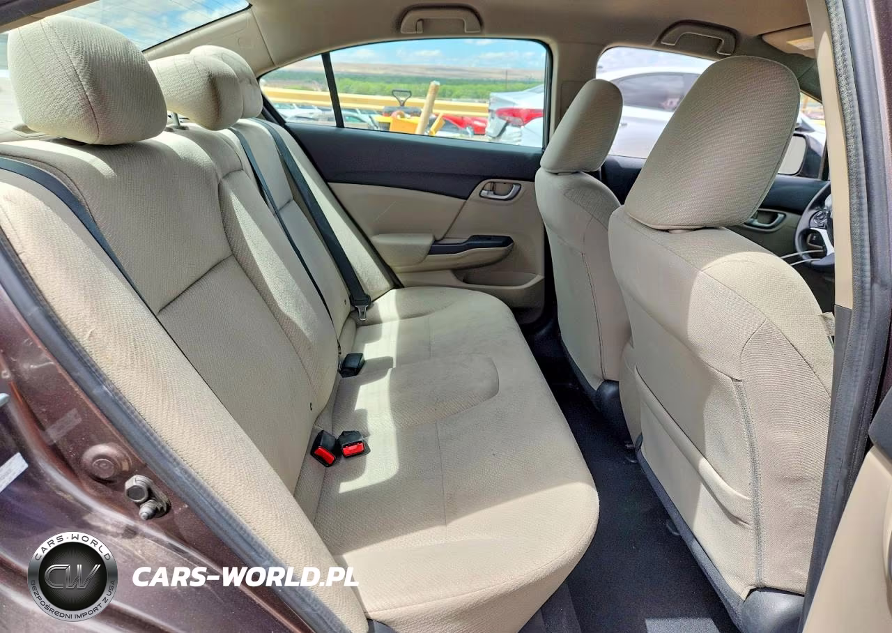 2013 Honda Civic Lx VIN:2HGFB2F50DH558551 - 10
