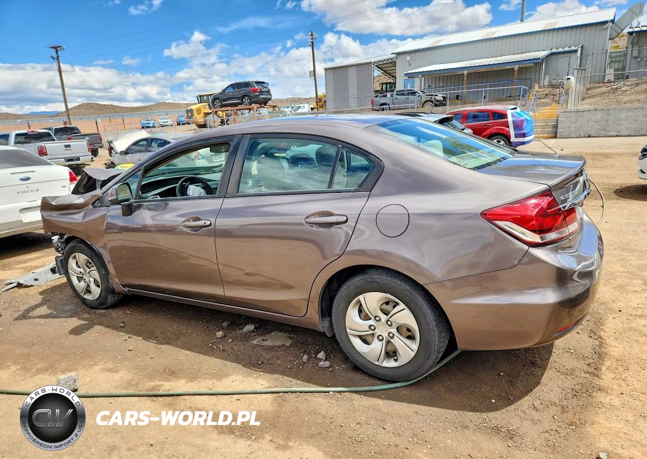 2013 Honda Civic Lx VIN:2HGFB2F50DH558551 - 2