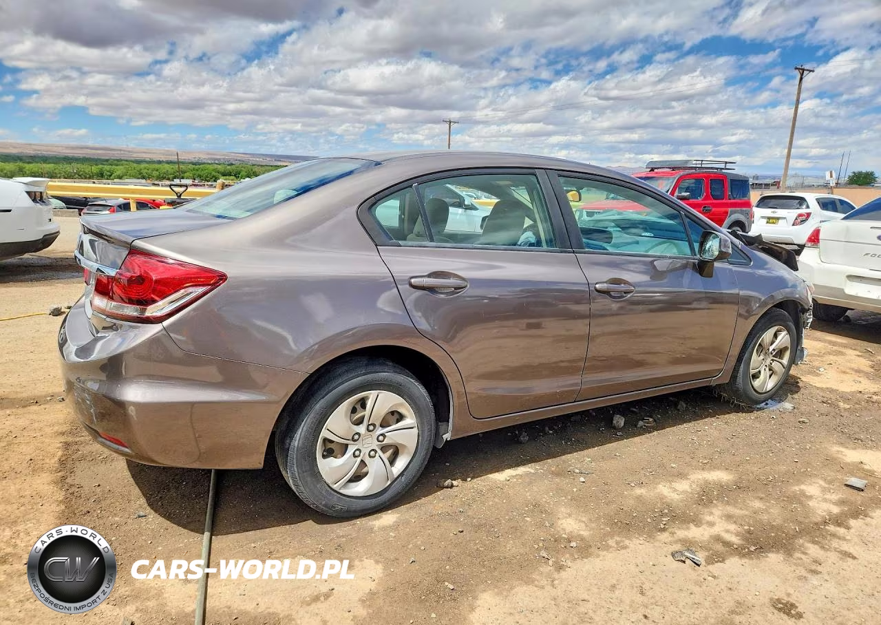 2013 Honda Civic Lx VIN:2HGFB2F50DH558551 - 3