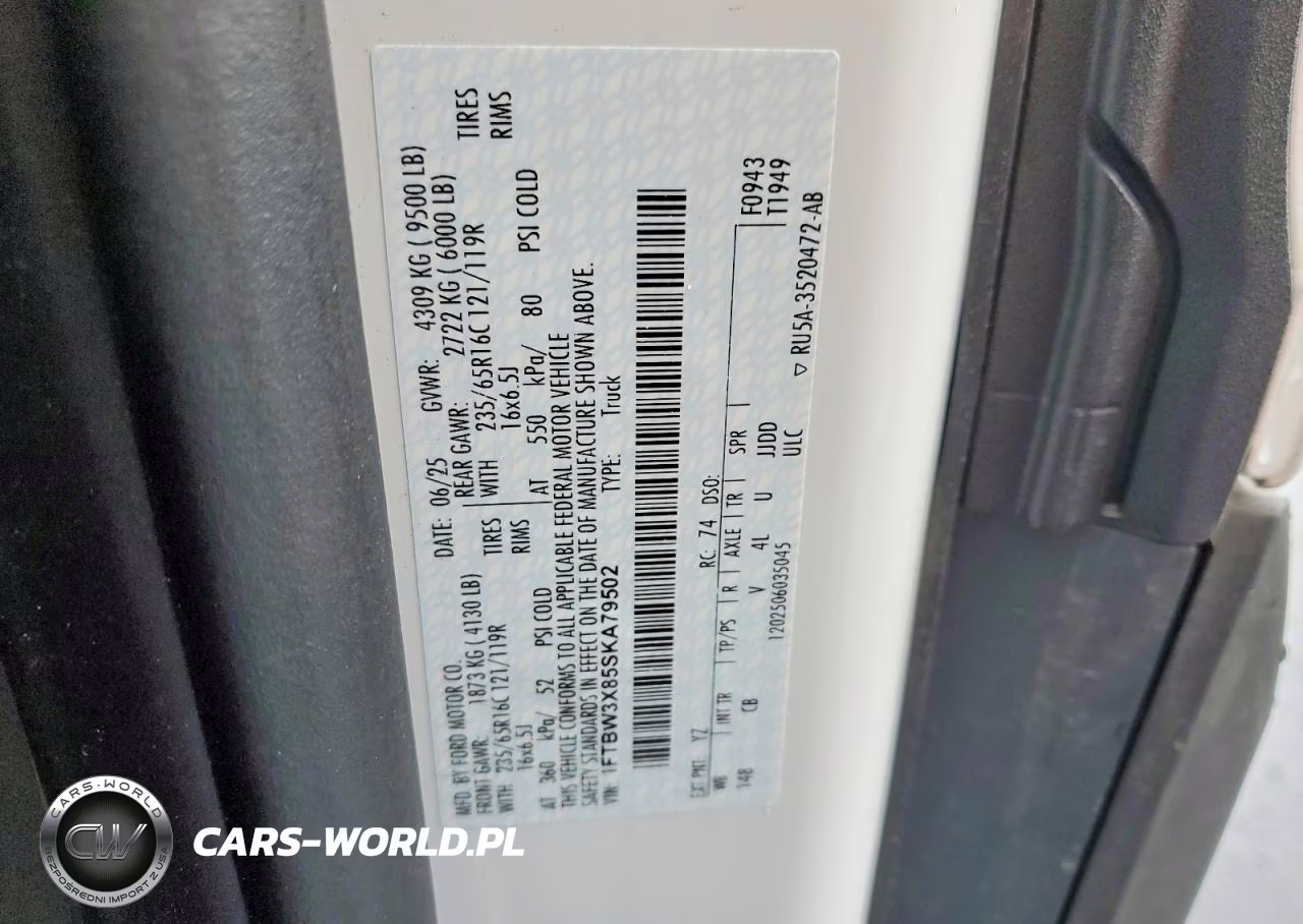 2025 Ford Transit 350 Utility - Service Van VIN:1FTBW3X85SKA79502 - 14