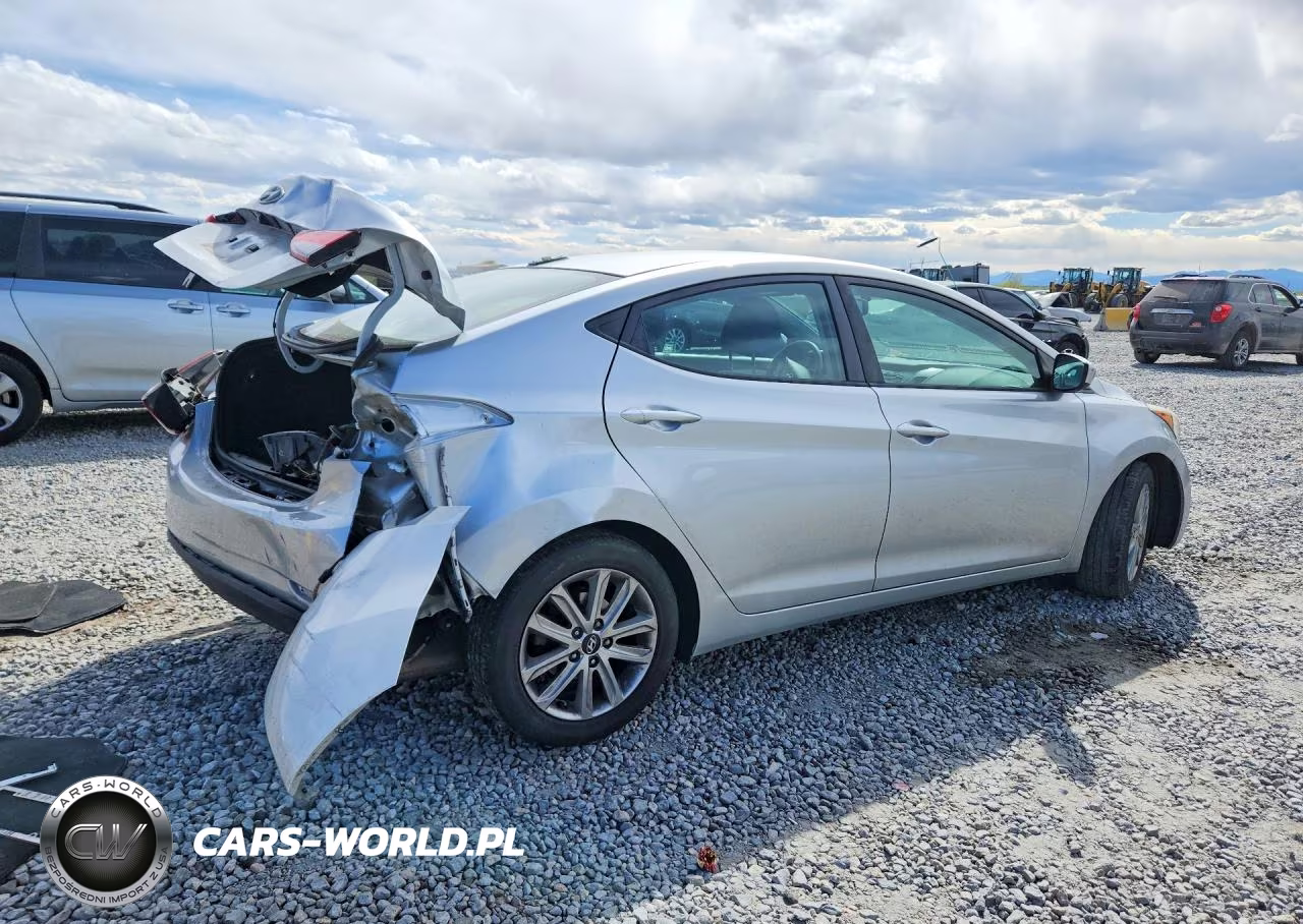 2016 Hyundai Accent Gls Manual VIN:5NPDH4AE1GH684629 - 3