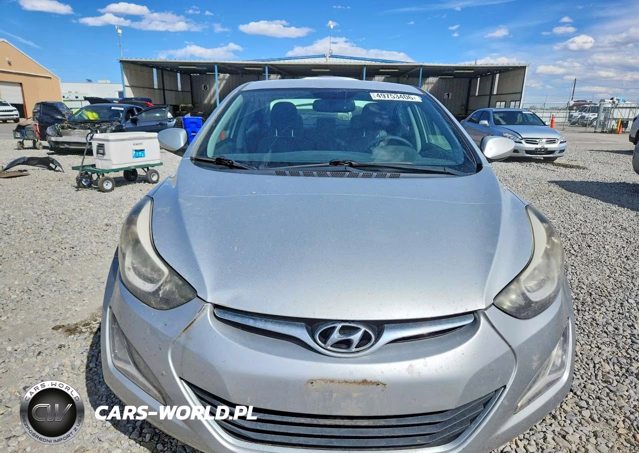 2016 Hyundai Accent Gls Manual VIN:5NPDH4AE1GH684629 - 5