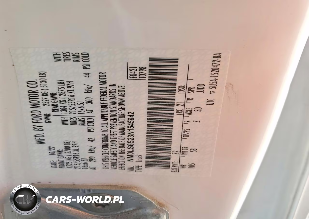 2022 Ford Transit Connect Xl VIN:NM0LS6S23N1545942 - 13