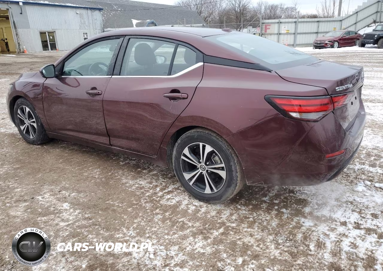2021 Nissan Sentra Sv VIN:3N1AB8CV4MY280606 - 2
