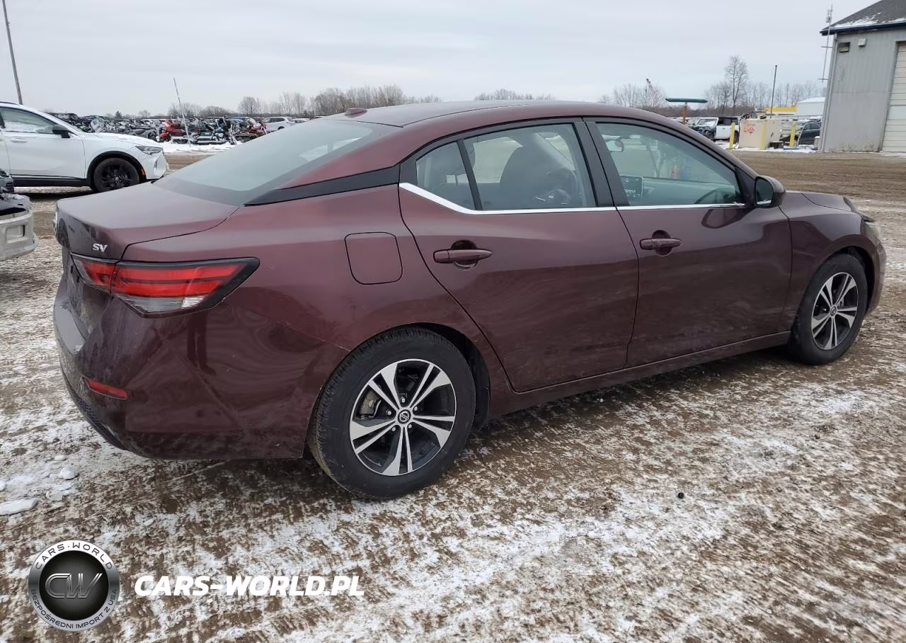2021 Nissan Sentra Sv VIN:3N1AB8CV4MY280606 - 3