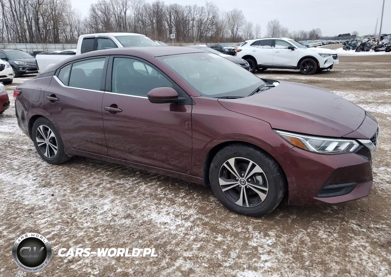 2021 Nissan Sentra Sv VIN:3N1AB8CV4MY280606 - 4