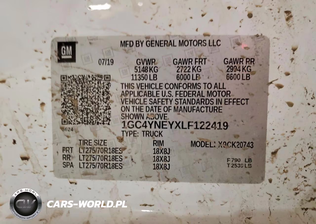 2020 Chevrolet Silverado K2500 Heavy Duty Lt VIN:1GC4YNEYXLF122419 - 12